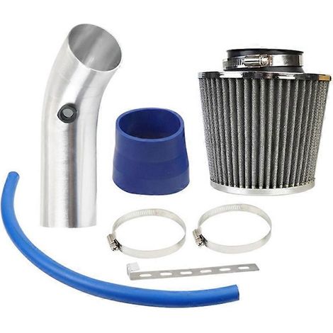 Kit de tuyau d'admission d'air froid 76 mm, kit universel avec tête d'admission en forme de champignon et kit de tuyau d'admission. (1/5)