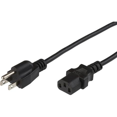 Cavo di alimentazione nema 5-15p c13 1,8 m svt 3x18awg cu