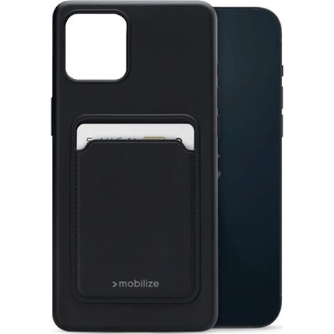 Mobilize Cardcase TPU Back Cover Negro Apple iPhone 14 Plus