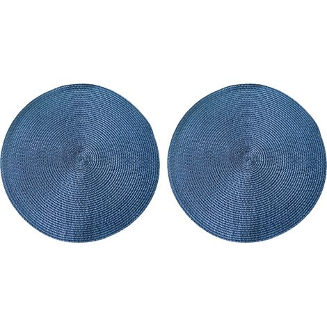 Tapis de micro-ondes original en silicone multi-usages, vu dans l'émission Shark Tank  Protection anti-éclaboussures, dessous de plat, manique, bleu