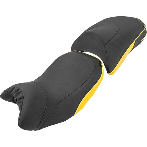 Cuscino per seduta, design confortevole, facile installazione, giallo (1/2)