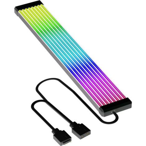 ARGB 2-Pack Light Strip Kit for PC Power Cables, Compatible with Motherboard and GPU, 3D Effect (1/5)
