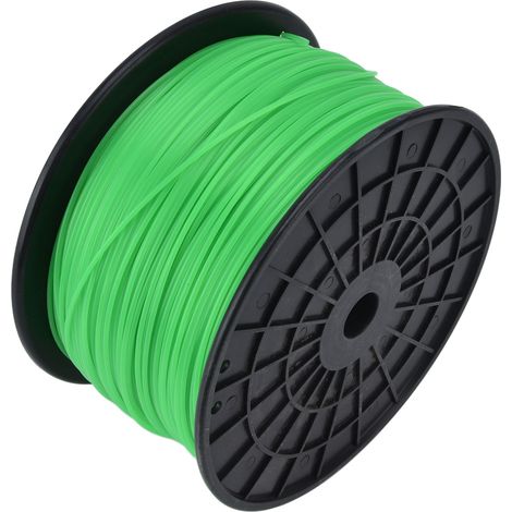 Ligne de coupe ronde 2.0mm pour débroussailleuse Husqvarna, Ryobi, Echo, Stihl - Bobine de fil vert 372 mètres (1/5)