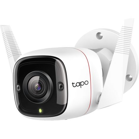 Tp-Link – Caméra de sécurité extérieure WiFi 2K TC65 – Vision nocturne 30m – Détection de mouvement – Audio bidirectionnel – Stockage microSD jusqu'à 512Go (1/5)