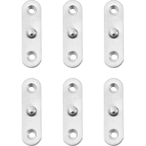 de 6 charnières pivotantes en acier inoxydable pour portes