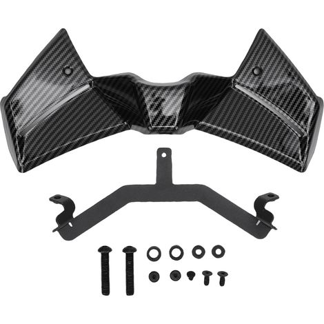 Kit de becquet avant de moto aérodynamique avec force d'appui nue, déflecteur d'aile de remplacement pour MT-09 SP Y-AMT en fibre de carbone (1/5)