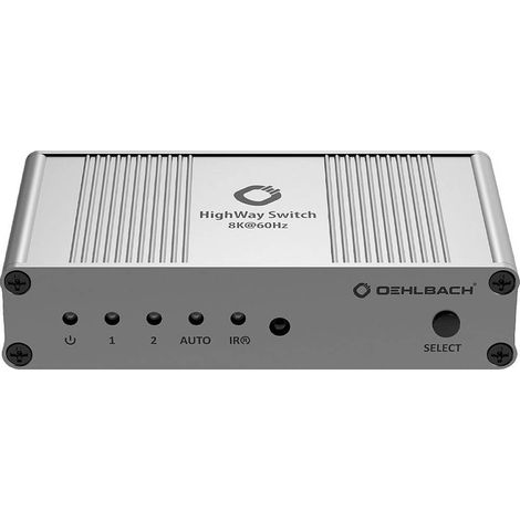 Oehlbach D1C6049 HighWay Switch 8K Switch HDMI 2 Porte (1/2)
