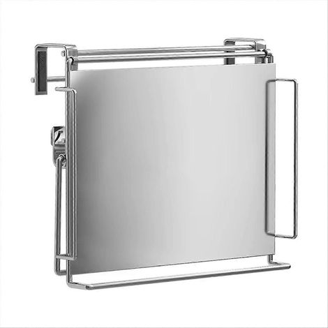 Inox pliable comptoir rangement support pour cuisine, space saving design extends comptoir utility (1/5)
