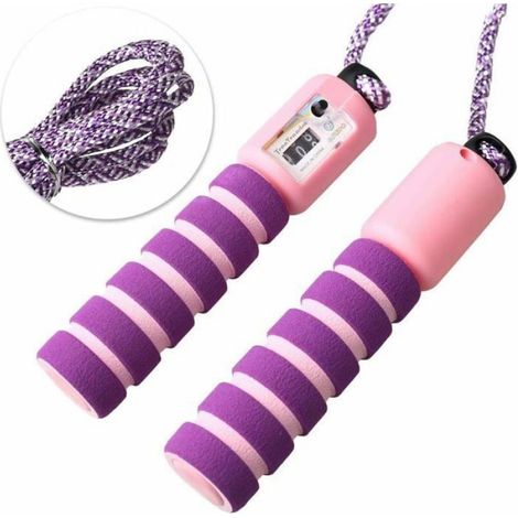 Corde à Sauter Enfants avec Compteur, Réglable, Fitness et Exercice pour Garçons et Filles (1/4)