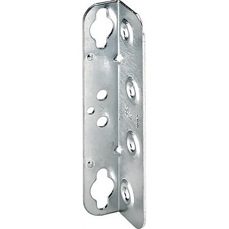 Ferrure de lit d'angle, acier galvanisé, 127 mm HETTICH