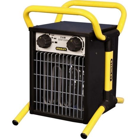 Bauheizer Heizstrahler mit 2kW, 3 Stufen 500/1000/2000Watt, IP24 (1/3)