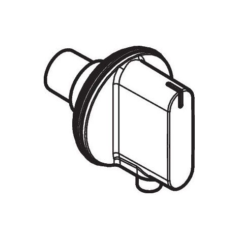 hansgrohe Thermostatgriff Ecostat Select chrom Select chrom