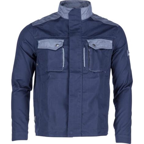 Veste travail marine - gris 6XL UNIVERSEL KW101030091068 (1/5)
