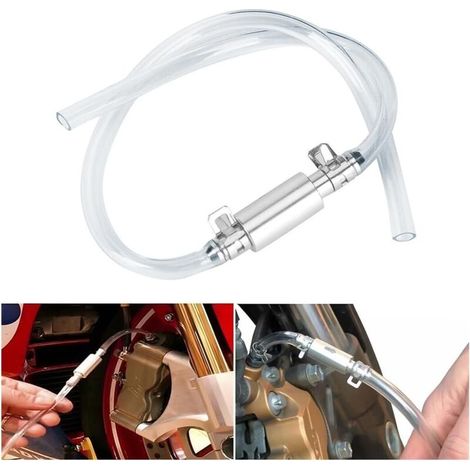 Motorradbremsenentlüftungsgerät, Hydraulisches Bremsenentlüftungsgerät, Motorradbremsenentlüftungsgerät, Hydraulisches Motorradbremsenentlüftungsgerät zum Befüllen, Entlüftungsschlauch mit Rückschlagv (1/5)