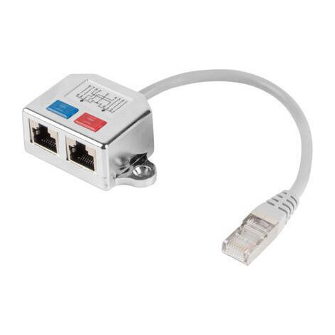 ADAPTADOR LANBERG SPLITTER ETHERNET FTP RJ45 A 2X RJ45