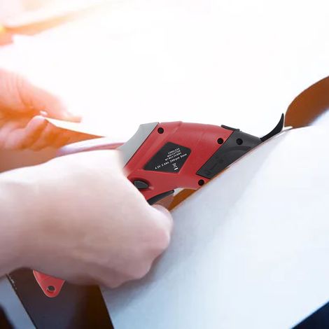 Neue wiederaufladbare elektrische Schere, Stoffschneidemaschine, tragbarer Stoffschneider, Großhandel. (1/5)