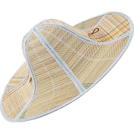 Chapeau de paille YYJINGYOU pour homme, style gilet de sauvetage, pliable et enroulable, jaune, 13-13,5 cm (1/5)