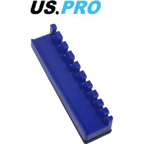 US PRO Spanner Rack Holder 10 Slot Magnetic Storage Holder 6928