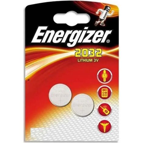 Pile lithium energizer CR 2032 3 volts paquet de 2