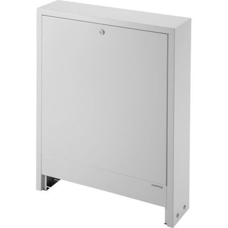 OVENTROP Armario de distribución empotrado No. 1 A 600 x A 760-870 x P 160 mm, 1401171