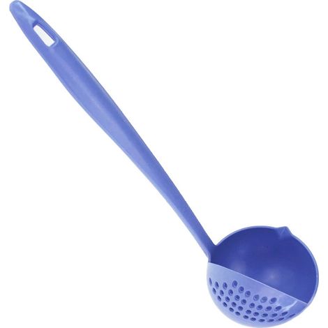 Schöpfkelle mit Siebeinsatz für Nudelsuppe (1/3)
