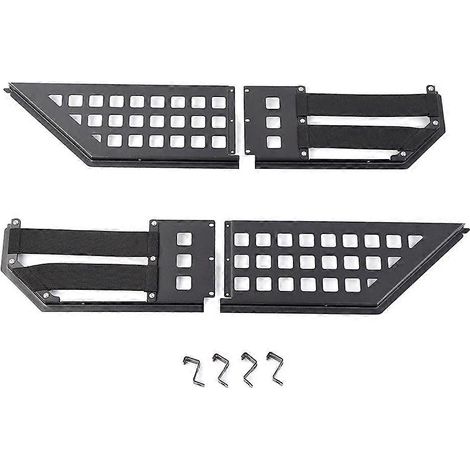 Poches de rangement pour portières avant Jeep Wrangler JL Gladiator JT 2018-2024 - Accessoires de rangement latéral (1/5)
