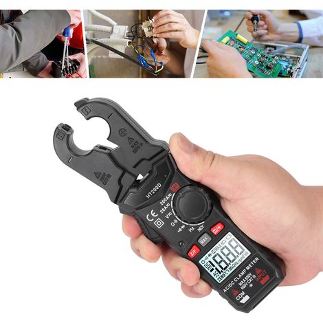 HT200D Miniatur-Digital-Zangenmessgerät, Taschenmultimeter, kleines Multimeter, elektrisches Digital-Zangenmessgerät, HT200D Zangenmessgerät (englische Version) (1/5)