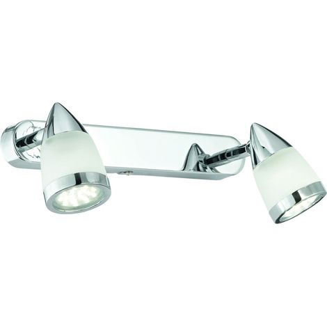 Lampada da Parete Mondovi, Materiale Struttura in Vetro, Argento (1/3)