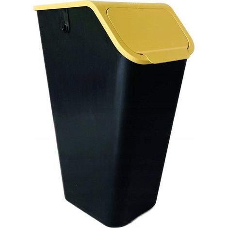 Practic BINI contenitore per raccolta differenziata 35L giallo nero