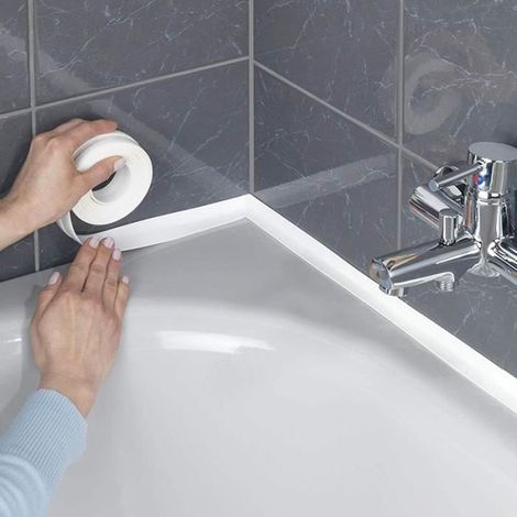 Rouleau de Joints Adhésifs - SHOP-STORY - Épaisseur 2.2cm - Longueur 3.2m - Couleur Blanc (1/4)