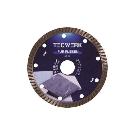 Disco de diamante AZULEJOS PRO T D.115mm Taladro 22,23mm Seg.H.7mm Seg.S.1,6mm TW (1/2)