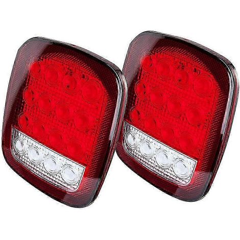 Feu arrière à LED, feu stop, feu de recul, clignotant pour Wrangler TJ, CJ et YJ (1/4)