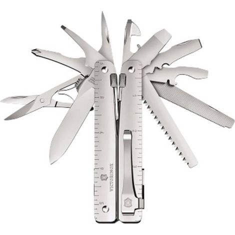 Victorinox Swiss Tool MX Clip multifunzione argento
