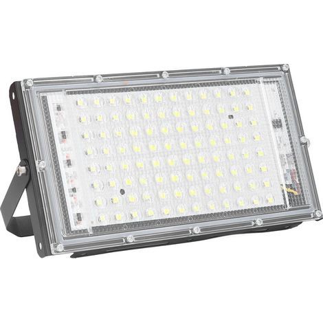 Projecteur LED 100W ultra lumineux 10000 Lumens 120° d'angle de faisceau, Lumière Blanche Fraîche, IP66 étanche, 220‑240V (1/5)