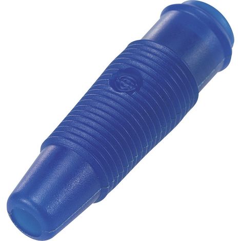 TRU COMPONENTS TC-R8-107 Laborbuchse Buchse, gerade Stift-Ø: 4 mm Blau 1 St.