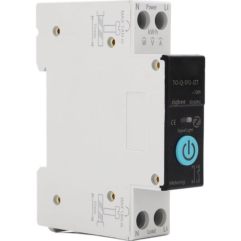 Interrupteur Module Sans Fil 32A 90-240V pour Appareils Électroménagers, Disjoncteur Intelligent avec 3 Modes de Minuterie et Contrôle à Distance par Téléphone (1/5)