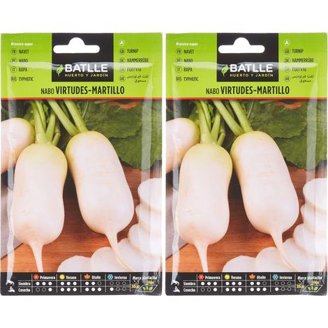 Semences horticoles de - Navet Virtudes - Martillo (15g) (Lot de 2) (1/5)
