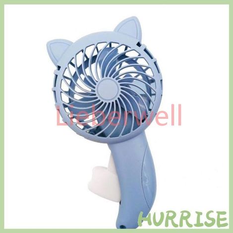 Garosa ventilateur portatif Garosa Ventilateur à presse manuelle Ventilateur de presse à main electromenager ventilateur Bleu (1/5)