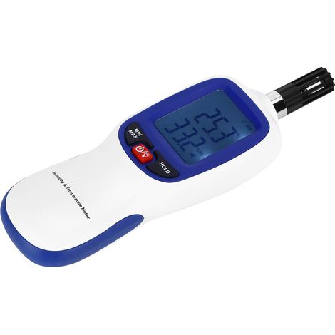 Hygromètre Thermomètre Intérieur Numérique de Haute Précision pour le Stockage de Données et Fonction de Rétroéclairage LCD (1/5)