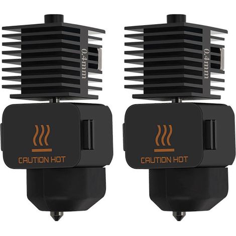 2x Hotend-Kit für Bambu Lab A1 Mini-Düsen-Hotend-Baugruppe 0,4 mm Düse für Bambu Lab A1 3D-Druckerteile()