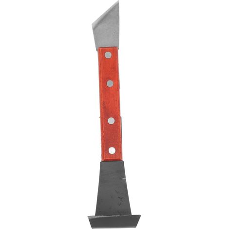 CSPARKV 1PC Raspador de corteza de árbol frutal Pelador de troncos Pelador de corteza Cortador de corteza de árbol Herramienta de descortezado Herramientas de bonsái Herramienta de corte de espátula d