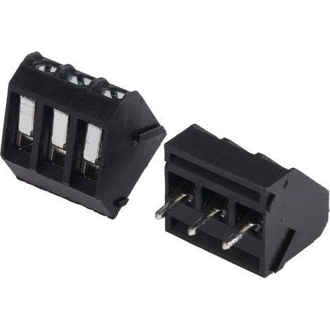 Bornier pour CI RS PRO 3 contacts 1 rangée(s) pas de 5mm