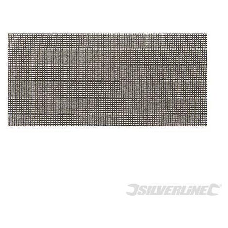 Fogli abrasivi a rete 93 x 230 mm compatibili con macchine a gancio 1/3 offerta silverline-Grana 40
