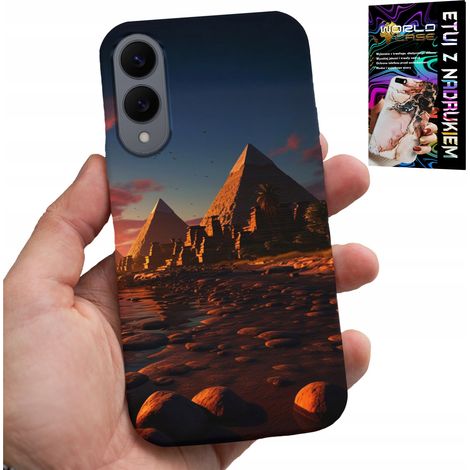 Custodia per Samsung Galaxy S25 Edge - Piramidi di Giza, Egitto, Sfinge, Faraone (1/5)