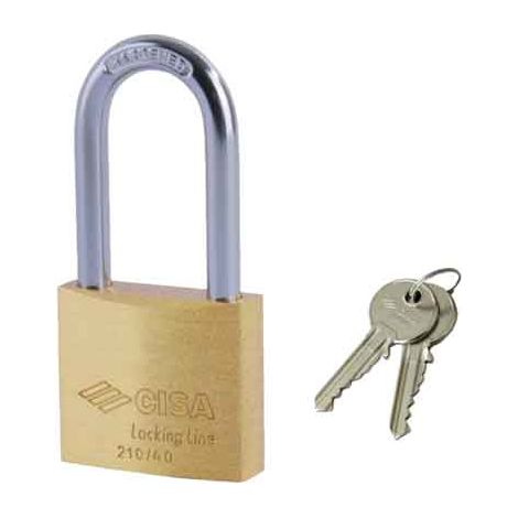 LUCCHETTO AD ARCO LUNGO 'LOCKING LINE' CISA 30 mm - CISA