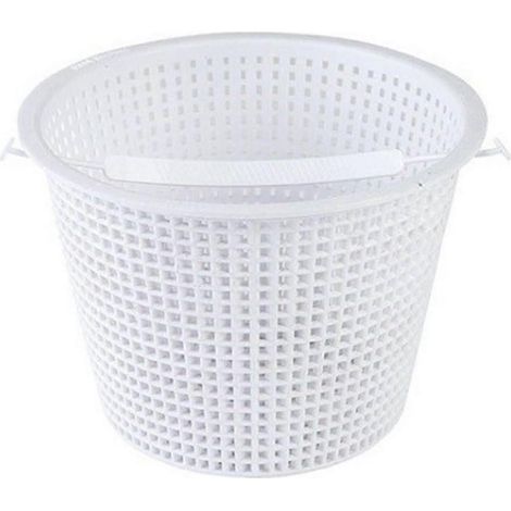 Panier de skimmer lesté de 8 pouces avec poignée facile à saisir pour une collecte efficace des débris. (1/5)