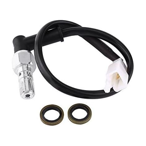 contacteur Stop Moto Pression Huile pour contacteur de Frein m10 1.25 pour Hydraulic Brake Switch commutateur de Pression de freinage hydraulique, Universal De Frein Hydrau (1/5)