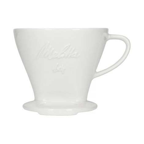 Melitta 219025 - Filtro per caffè in porcellana, misura 1 x 4, colore: Bianco (1/5)