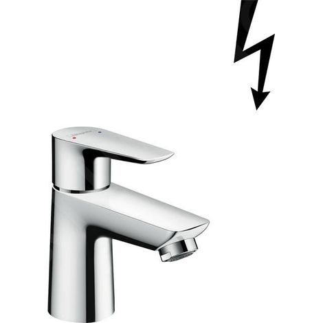HANSGROHE 71707000 Mitigeur lavabo 80 Talis E chromé (1/5)