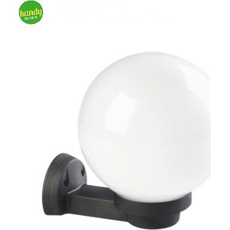 Applique da esterno Beca verso l'alto Green Light maia ip44 e27 opale